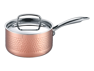 AT Hammer Copper Saucepan